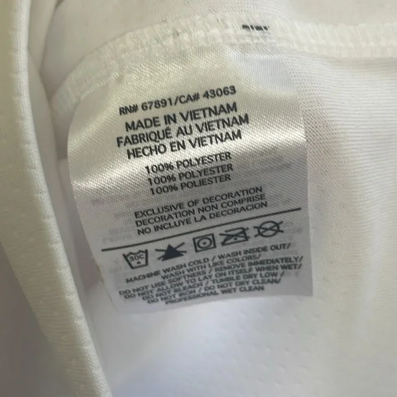 NBA  - Raptops 43 SIAKAM - White/Red - Small - Picture 8 of 10